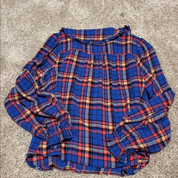 Anthropologie-The Hadley Relaxed Buttondown Shirt by Pilcro - Picture 6 of 6